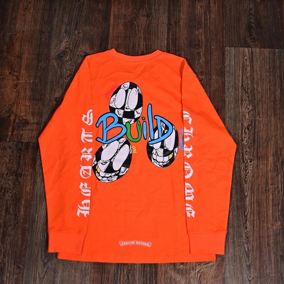 Chrome Hearts Matty boy link & build L/S T shirt - Picture 2 of 2